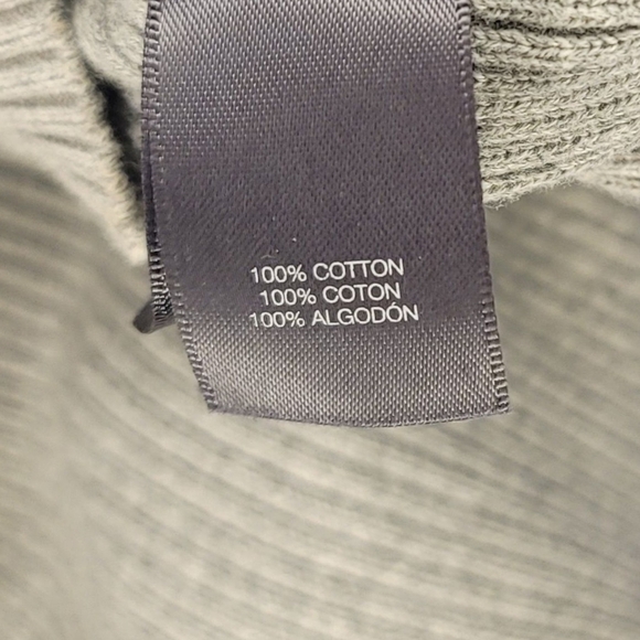 Kenneth Cole Men's Zip Up Gray Sweater - Picture 5 of 5